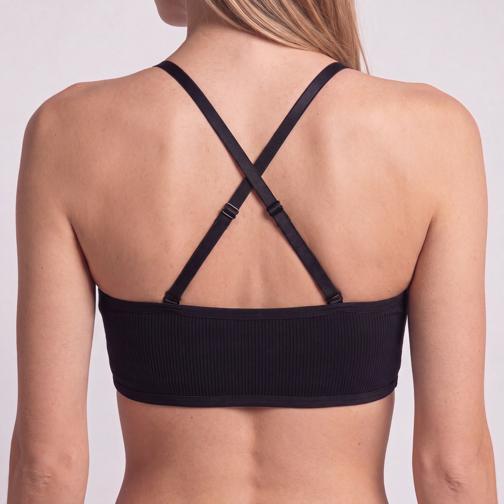 Honey — The Bralette Seamless Cross-Back