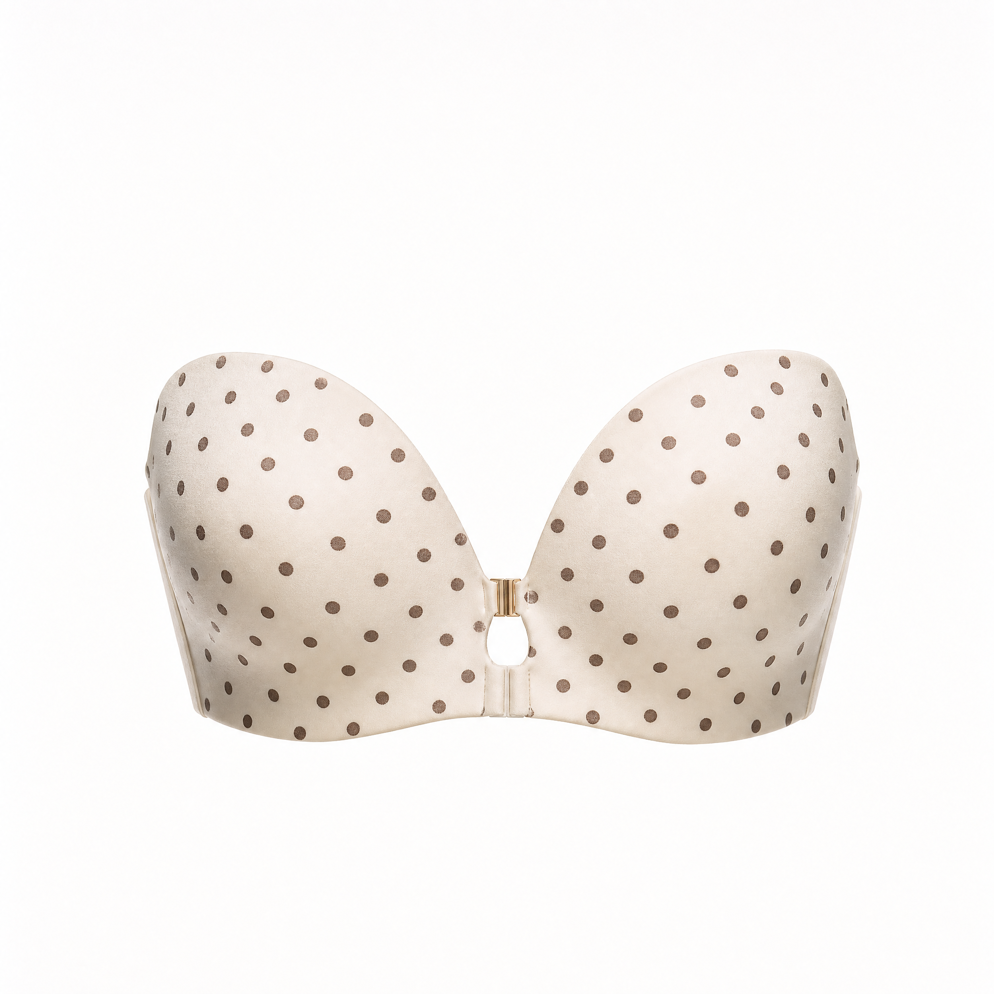 Cherry — The Strapless Invisible Push-Up Bra polka dots, color:Dots