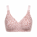 Mocha — The Leopard Wide-Strap Support Bra