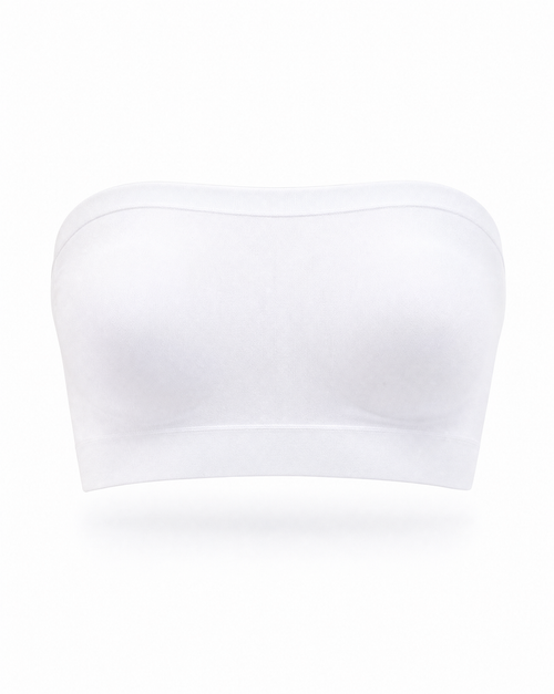 Candice The Bandeau seamless strapless in White